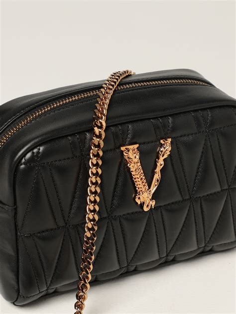 versace phone crossbody|versace quilted crossbody bag.